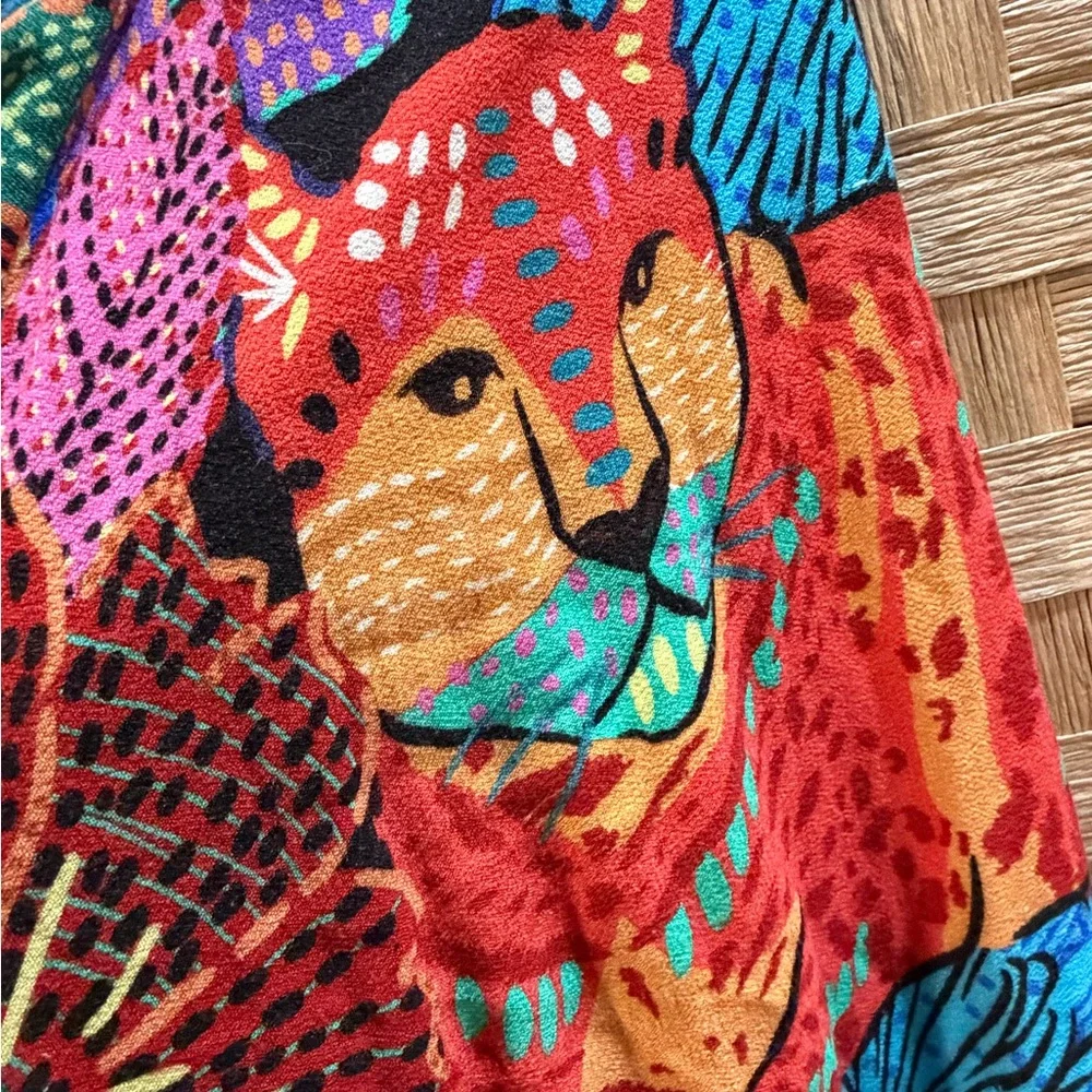 FARM Rio Bright Multicolor Floral V-Neck Maxi Dress - Picture 6 of 6